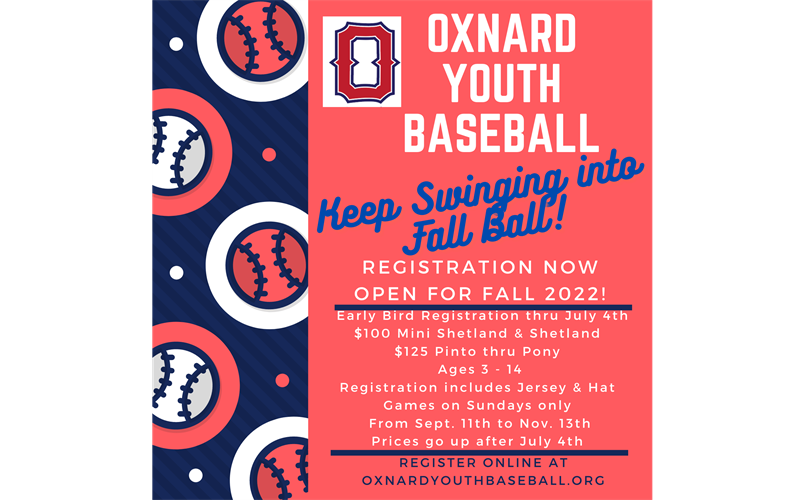 OYB Fall 2022 Baseball Registration