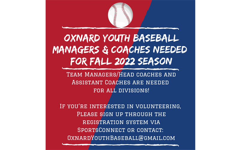 Fall 2022 Coaches Needed