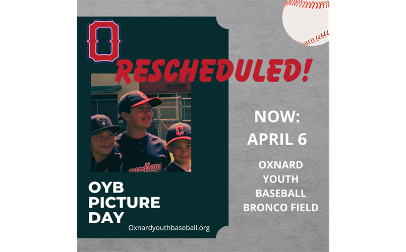 Picture Day Rescheduled for April 6